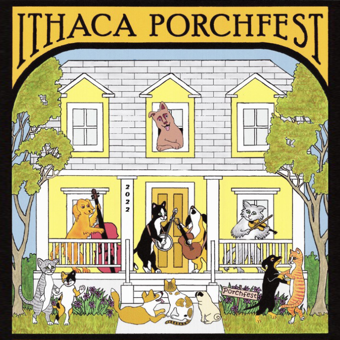 Porchfest, Ithaca, NY, since 2007